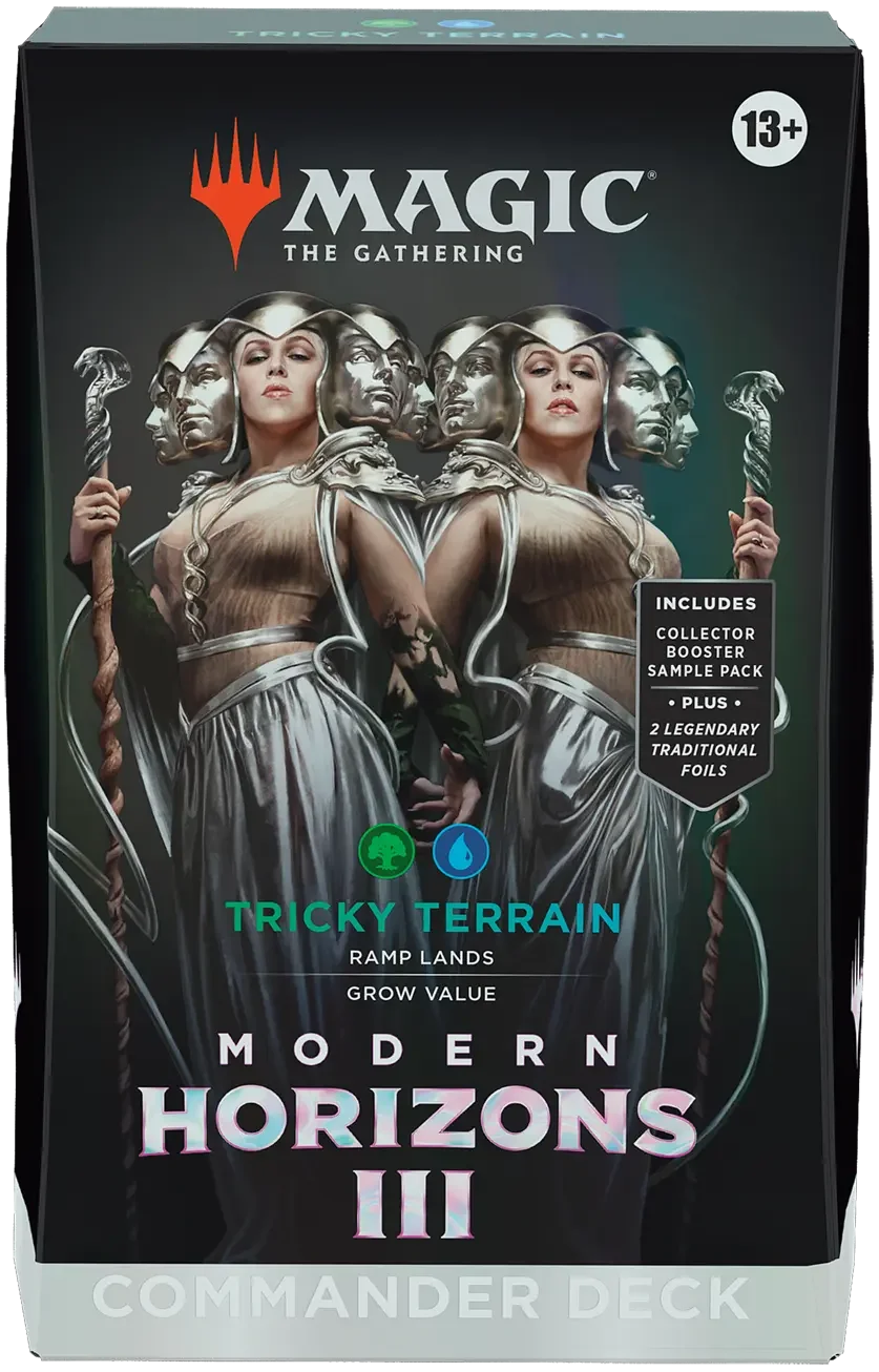 Magic the Gathering Modern Horizons 3 Commander Deck Tricky Terrain English
